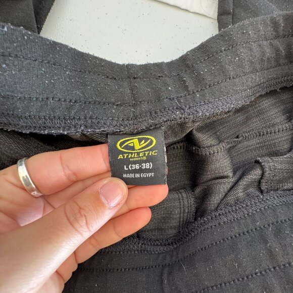 Athletic Works Dark Gray Jogger Sweatpants Size L (36-38) - Picture 5 of 5